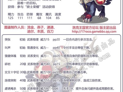 洛克王国加雷斯性格选择建议