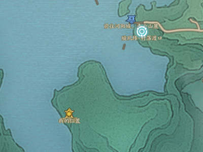 诛仙世界草庙村百景游岸芷汀兰位置在哪