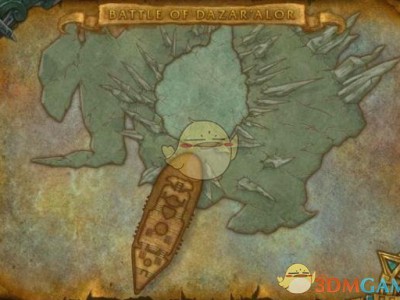 《魔兽世界》8.1新地图预览